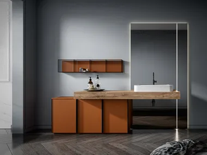 REA 004 - Single washbasin countertop _ Edoné by Agorà